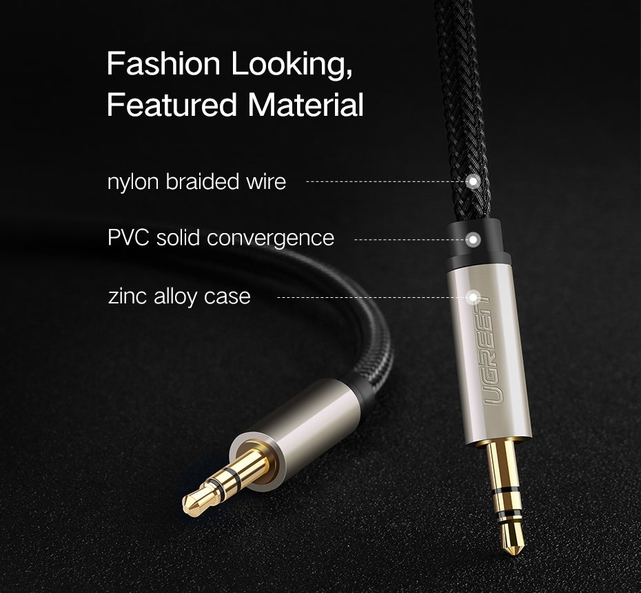 UGREEN 40788 Premium 3.5mm Male to 3.5mm Male Cable 20M Tristar Online