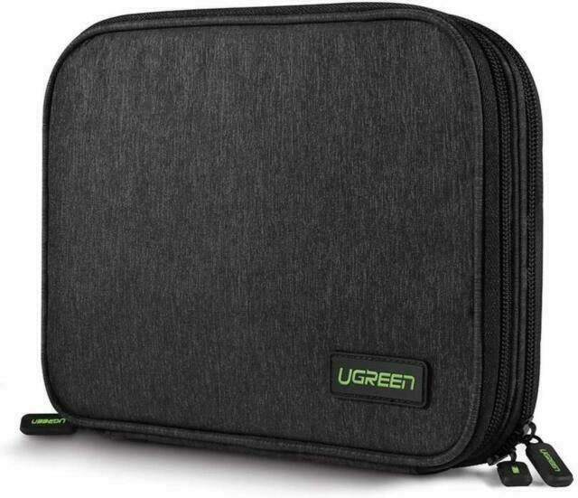 UGREEN 50147 Double Layer Electronic Accessories Organiser Travel Bag Tristar Online
