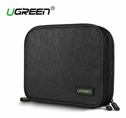 UGREEN 50147 Double Layer Electronic Accessories Organiser Travel Bag Tristar Online