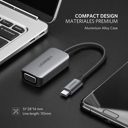 UGreen USB Type C to VGA Converter 50316 Tristar Online