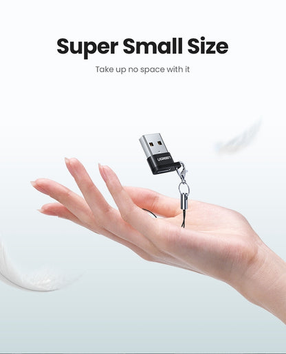 UGREEN 50568 USB-C 3.1 Female to USB-A 2.0 Male Adapter Tristar Online
