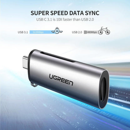 UGREEN 50704 USB-C SD Card Reader Tristar Online