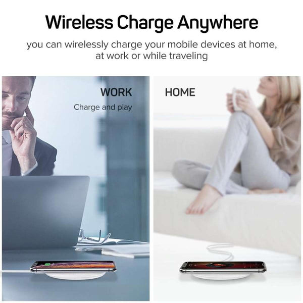 UGREEN QI Wireless charger White 60112 Tristar Online