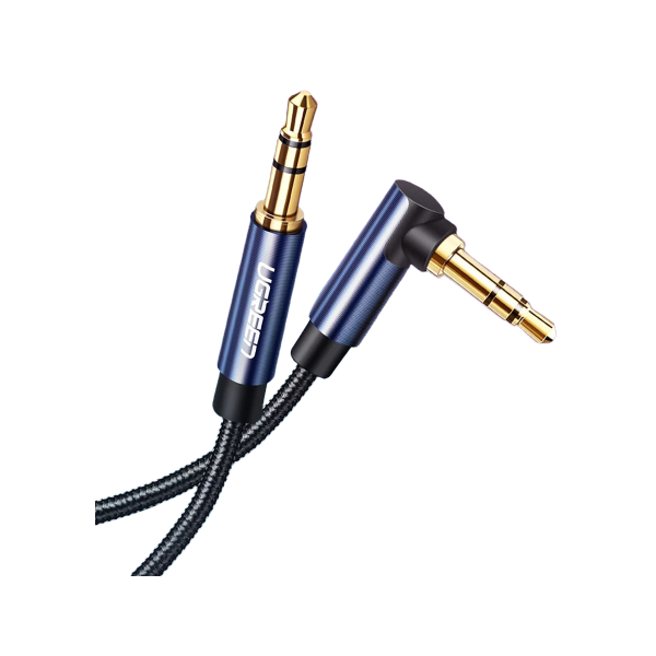 UGREEN 60181 3.5mm Male to 3.5mm Male Cable Gold Plated Metal Case with Braid 2M Tristar Online