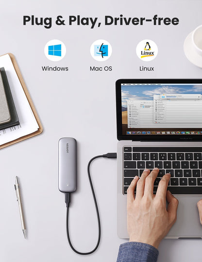 UGREEN 60354 Enclosure for M.2 PCI-E NVME SSD Tristar Online