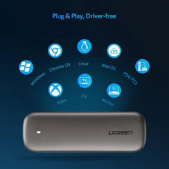 Ugreen M.2 B-Key Hard Drive Enclosure (6Gbps) 60355 Tristar Online
