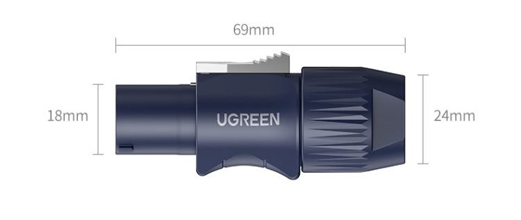 UGREEN 60380 C-NL4FC Speaker Connector Tristar Online