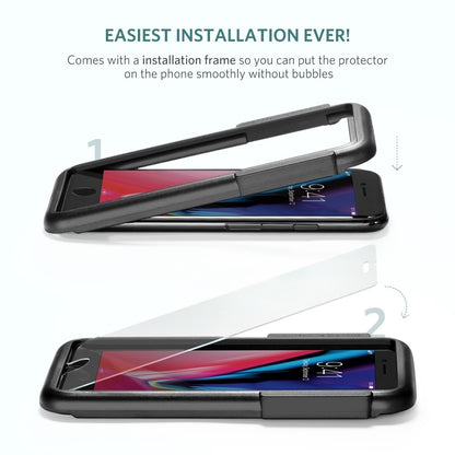 UGREEN 2.5D Round Edge HD Screen Protector, 2 Pack Tempered Glass For iPhone 7/8  Plus 5.5 inch 60395 Tristar Online