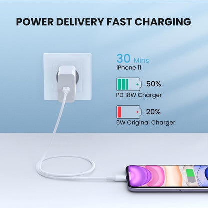 UGREEN 60749 MFi USB-C to iPhone 8-pin Charging Cable 2M Tristar Online