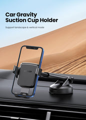 UGREEN 60990 Gravity Phone Holder with Suction Cup (Black) Tristar Online