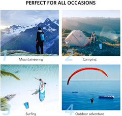 UGREEN Floating Waterproof Dry Bag for Cycling/Biking/Swimming/Rafting/Water Sport - Blue Tristar Online