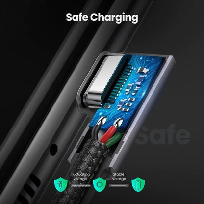 UGREEN 70529 60W Angle USB C to C Cable 1M Tristar Online