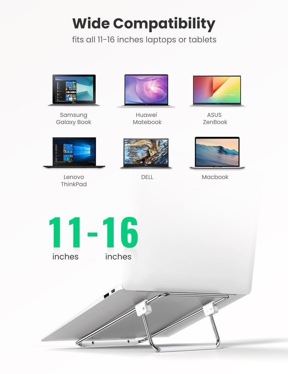 UGREEN 80348 Adjustable Laptop Desk Stand Tristar Online