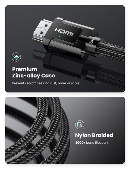 UGREEN 80602 8K HDMI 2.1 Cable 3M Tristar Online
