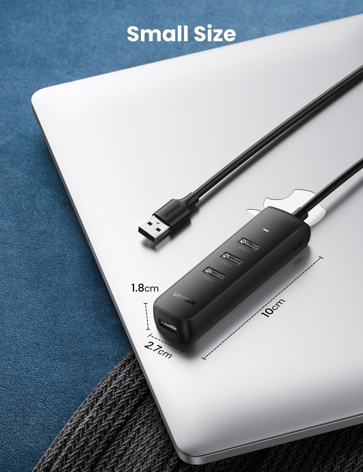 UGREEN 80657 USB 3.0 4-Port Hub Tristar Online
