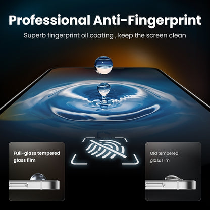 UGREEN 80967 Full Coverage HD Tempered Glass Screen Protector with Precise-Align Applicator for iPhone 13/13 Pro (2-Pack) Tristar Online