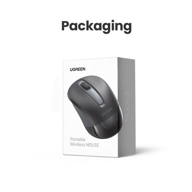 UGREEN 90371 Mini Portable Wireless Mouse Tristar Online
