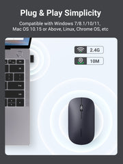 UGREEN 90372 Slim 2.4G Wireless Mouse Tristar Online