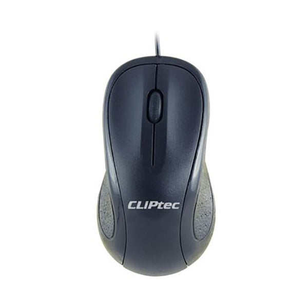 CLiPtec SCROLL MAX 1000DPI USB OPTICAL MOUSE - Black Tristar Online