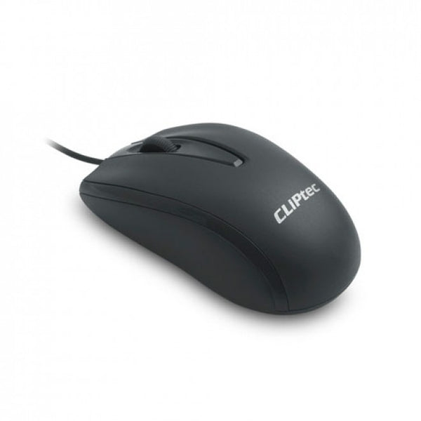 CLiPtec XILENT SCROLL - 1200DPI SILENT OPTICAL MOUSE - Black Tristar Online