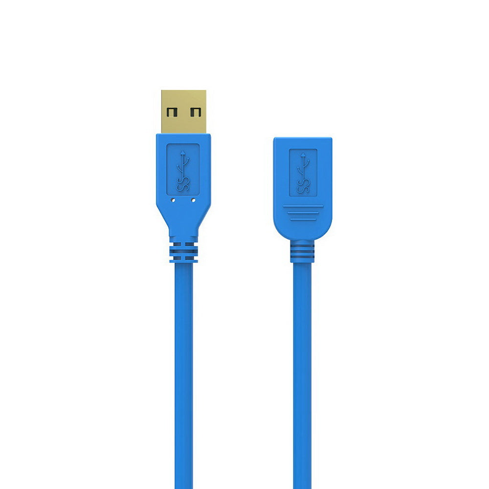Simplcom CA315 1.5M 4FT USB 3.0 SuperSpeed Extension Cable Insulation Protected Gold Plated Tristar Online
