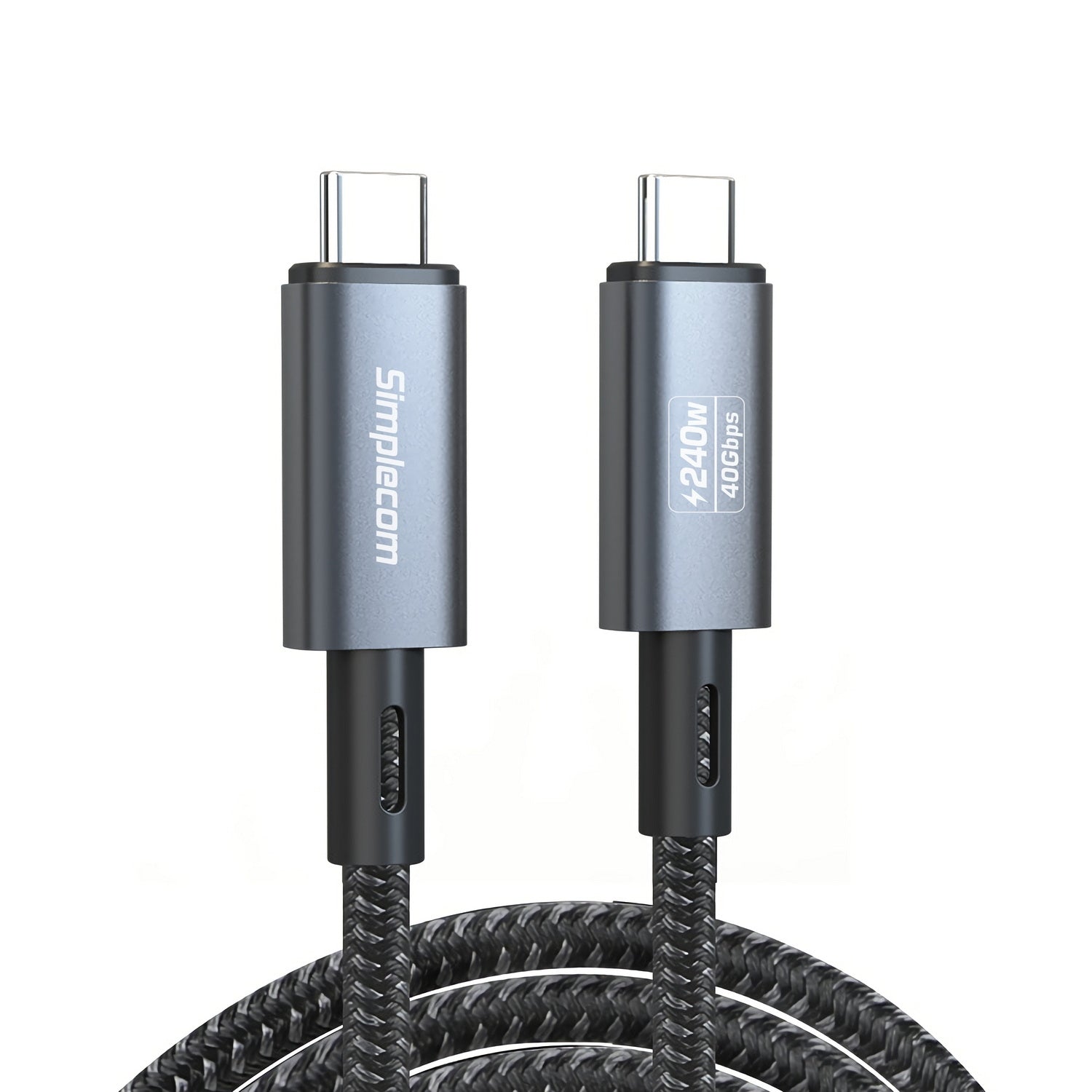 Simplecom CA612 USB-C to USB-C Cable USB4 40Gbps 5A 240W PD3.1 8K@60Hz 1.2M Tristar Online