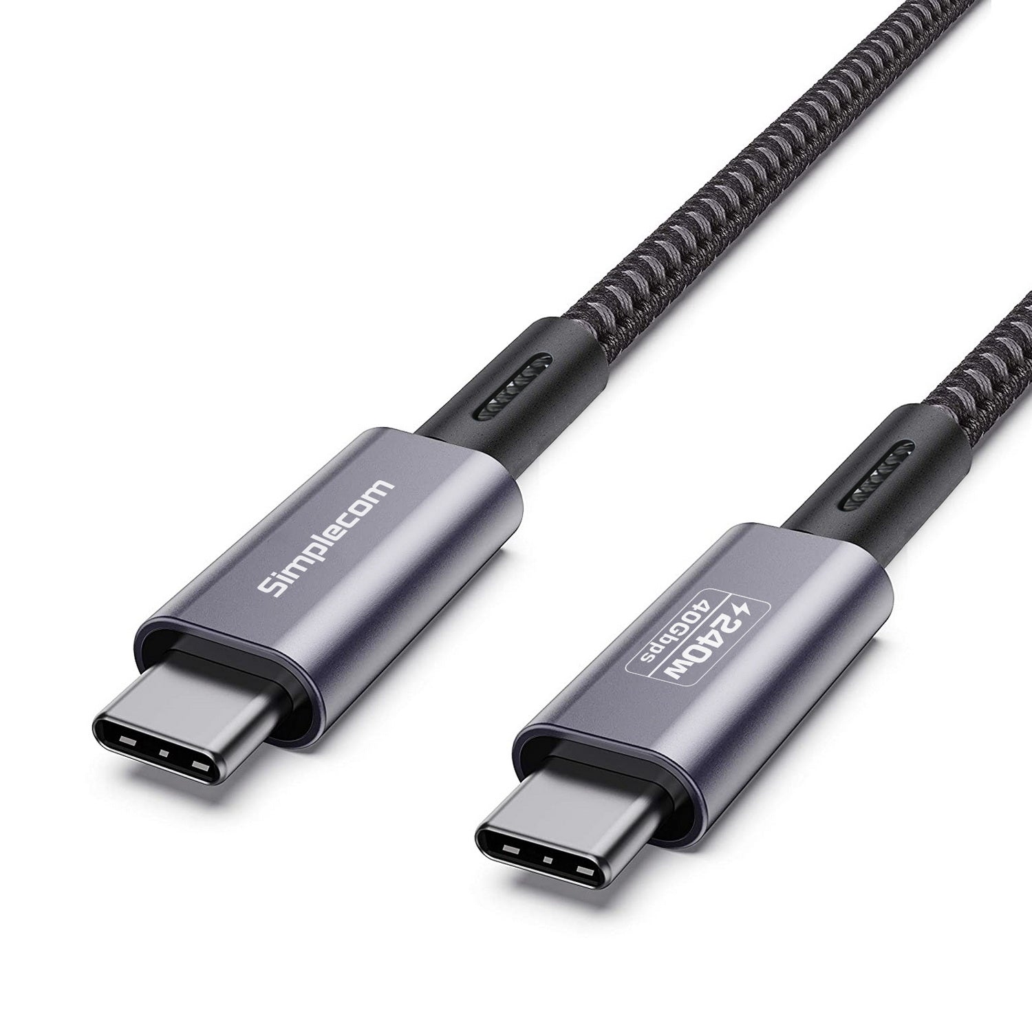 Simplecom CA612 USB-C to USB-C Cable USB4 40Gbps 5A 240W PD3.1 8K@60Hz 1.2M Tristar Online