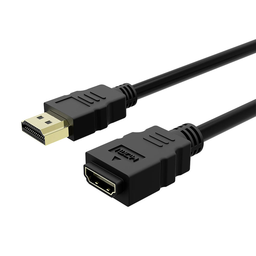 Simplecom CAH305 0.5M High Speed HDMI Extension Cable UltraHD M/F (1.6ft) Tristar Online