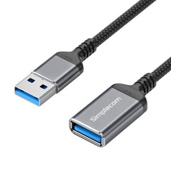 Simplecom CAU320 USB 3.0 Extension Cable USB-A Male to USB-A Female Nylon Braided 2.0M Tristar Online