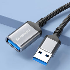 Simplecom CAU320 USB 3.0 Extension Cable USB-A Male to USB-A Female Nylon Braided 2.0M Tristar Online