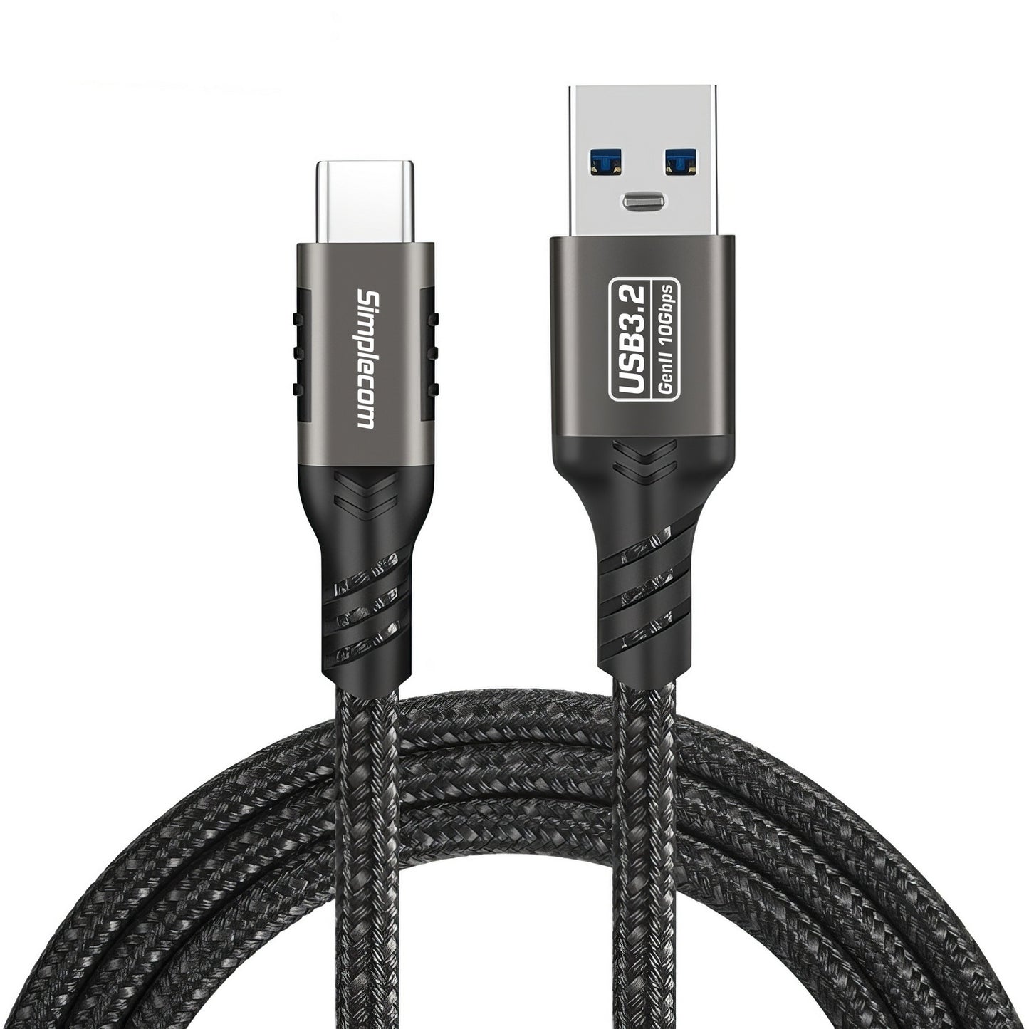 Simplecom CAU510 USB-A to USB-C Data and Charging Cable USB 3.2 Gen2 10Gbps 1M Tristar Online