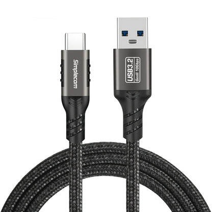 Simplecom CAU510 USB-A to USB-C Data and Charging Cable USB 3.2 Gen2 10Gbps 1M Tristar Online