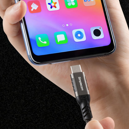 Simplecom CAU510 USB-A to USB-C Data and Charging Cable USB 3.2 Gen2 10Gbps 1M Tristar Online