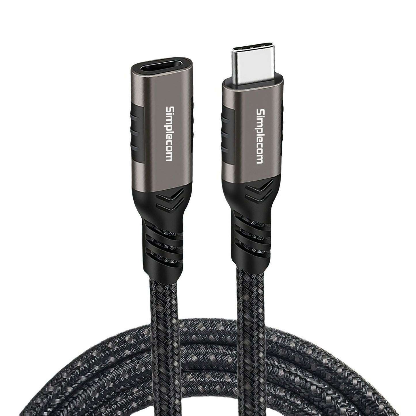 Simplecom CAU605 USB-C Male to Female Extension Cable USB 3.2 Gen2 PD 100W 20Gbps 0.5M Tristar Online