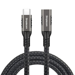 Simplecom CAU610 USB-C Male to Female Extension Cable USB 3.2 Gen2 PD 100W 20Gbps 1M Tristar Online