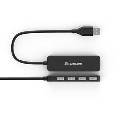 Simplecom CH241 Hi-Speed 4 Port Ultra Compact USB 2.0 Hub Tristar Online