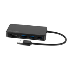 Simplecom CH368 3 Port USB 3.0 Hub with Dual Slot SD MicroSD Card Reader Tristar Online