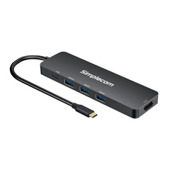 Simplecom CH545 USB-C 5-in-1 Multiport Adapter Docking Station with 3-Port USB 3.0 Hub PD HDMI Tristar Online