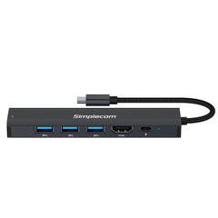 Simplecom CHN560 USB-C SuperSpeed 6-in-1 Multiport Adapter Docking Station Tristar Online