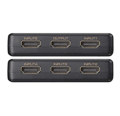 Simplecom CM305 Ultra HD 5 Way HDMI Switch 5 IN 1 OUT Splitter 4K@60Hz Tristar Online