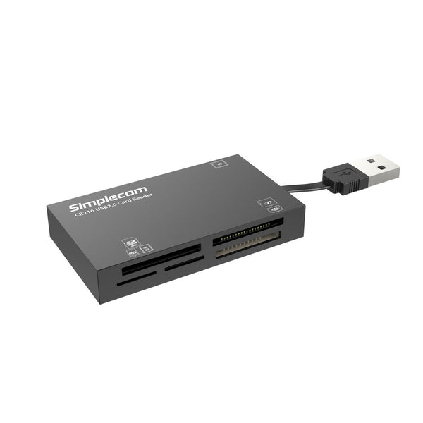 Simplecom CR216 USB 2.0 All in One Memory Card Reader 6 Slot for MS M2 CF XD Micro SD HC SDXC Black Tristar Online