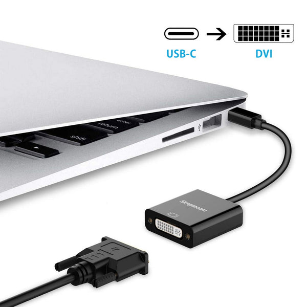 Simplecom DA103 USB-C to DVI Adapter Full HD 1080p Tristar Online