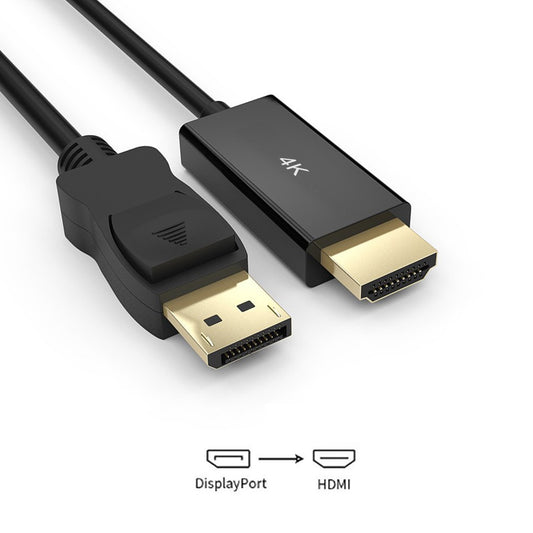 Simplecom DA201 4K DisplayPort to HDMI Cable 2160P Ultra HD 1.8M Tristar Online
