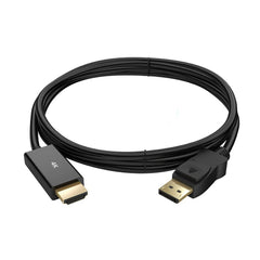 Simplecom DA201 4K DisplayPort to HDMI Cable 2160P Ultra HD 1.8M Tristar Online