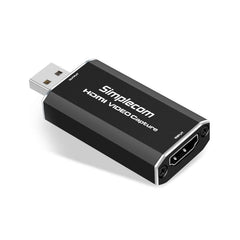 Simplecom DA315 HDMI to USB 2.0 Video Capture Card Full HD 1080p for Live Streaming Recording Tristar Online