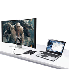Simplecom DA316A USB to HDMI + VGA Video Card Adapter with 3.5mm Audio Tristar Online