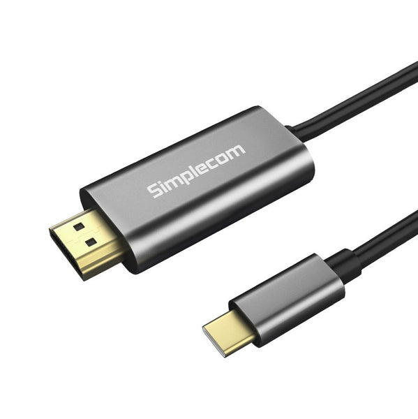 Simplecom DA321 USB-C Type C to HDMI Cable 1.8M (6ft) 4K@30Hz Tristar Online