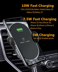 C366: Automatic Clamping Wireless Car Charger,with backlight Tristar Online