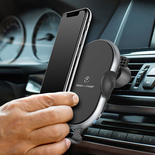 C366: Automatic Clamping Wireless Car Charger,with backlight Tristar Online