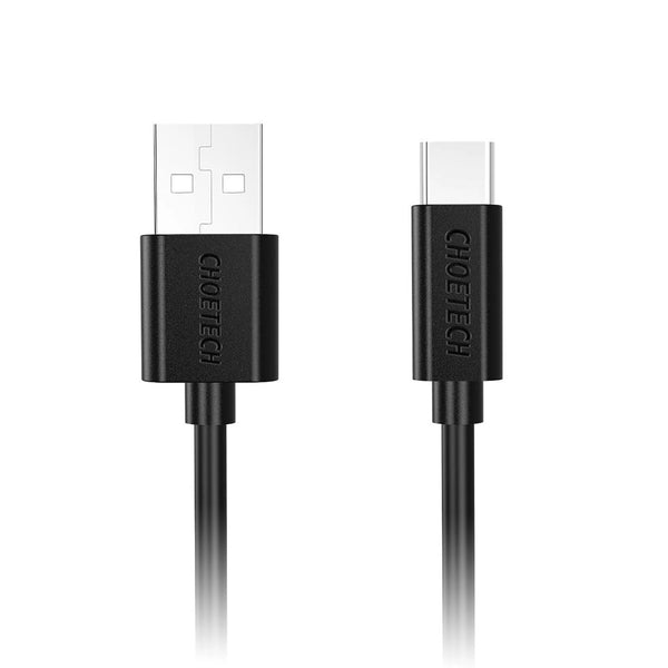 CHOETECH AC0004 USB-A to USB-C Charge & Sync Cable 3M Black Tristar Online